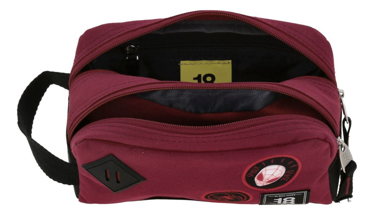 Kit Mochila Lonchera Y Lapicera Chenson Miles Morales Spiderman Escolar Mm70517-kc3 - vista 2