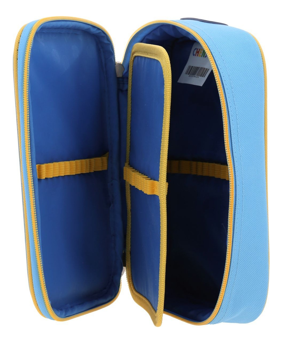 Kit Mochila Lonchera Y Lapicera Chenson Super Mario Param Escolar Ideal Para Kinder - vista 2