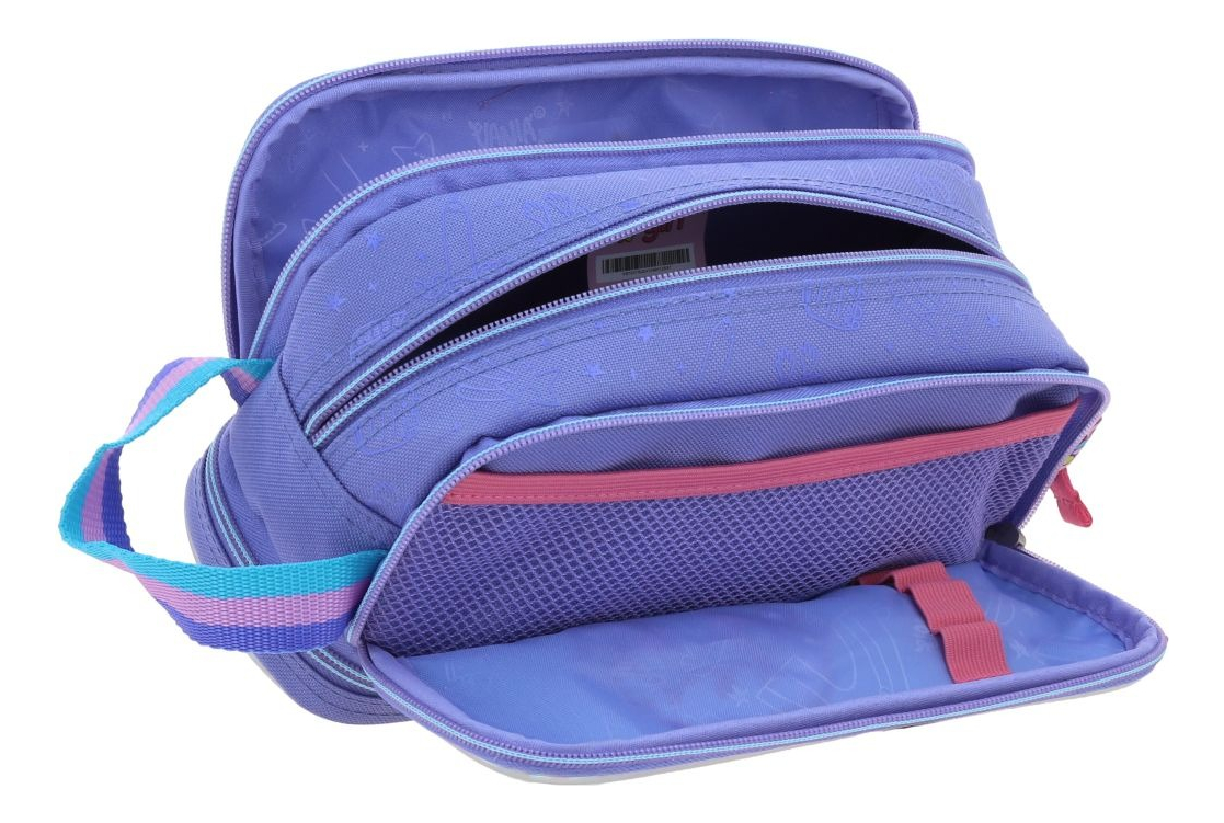 Kit Mochila Lonchera Y Lapicera Chenson Vania Bachur Malva  Vb70468-kc3 - vista 2