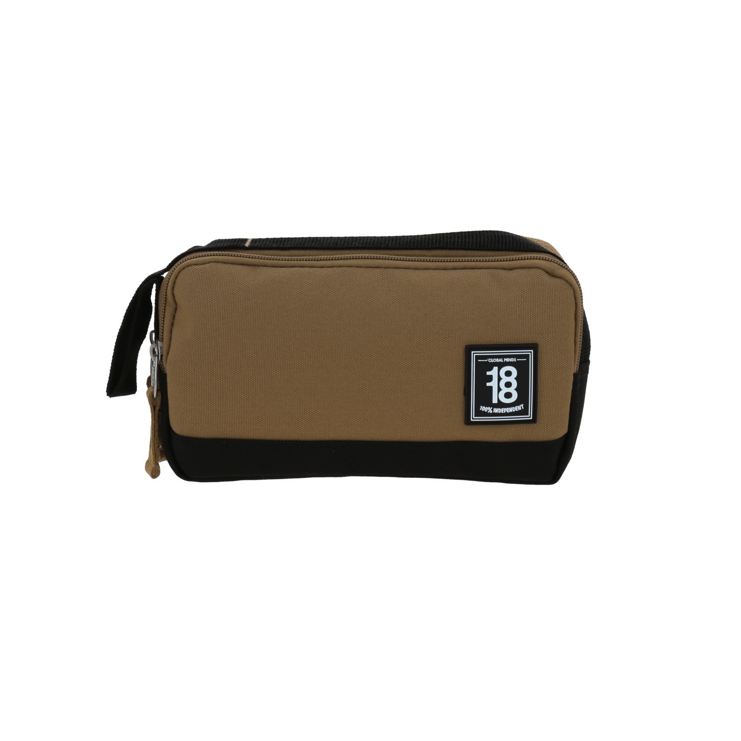 Lapicera 1818 by Chenson Beige | Estuche Escolar Doble Compartimento