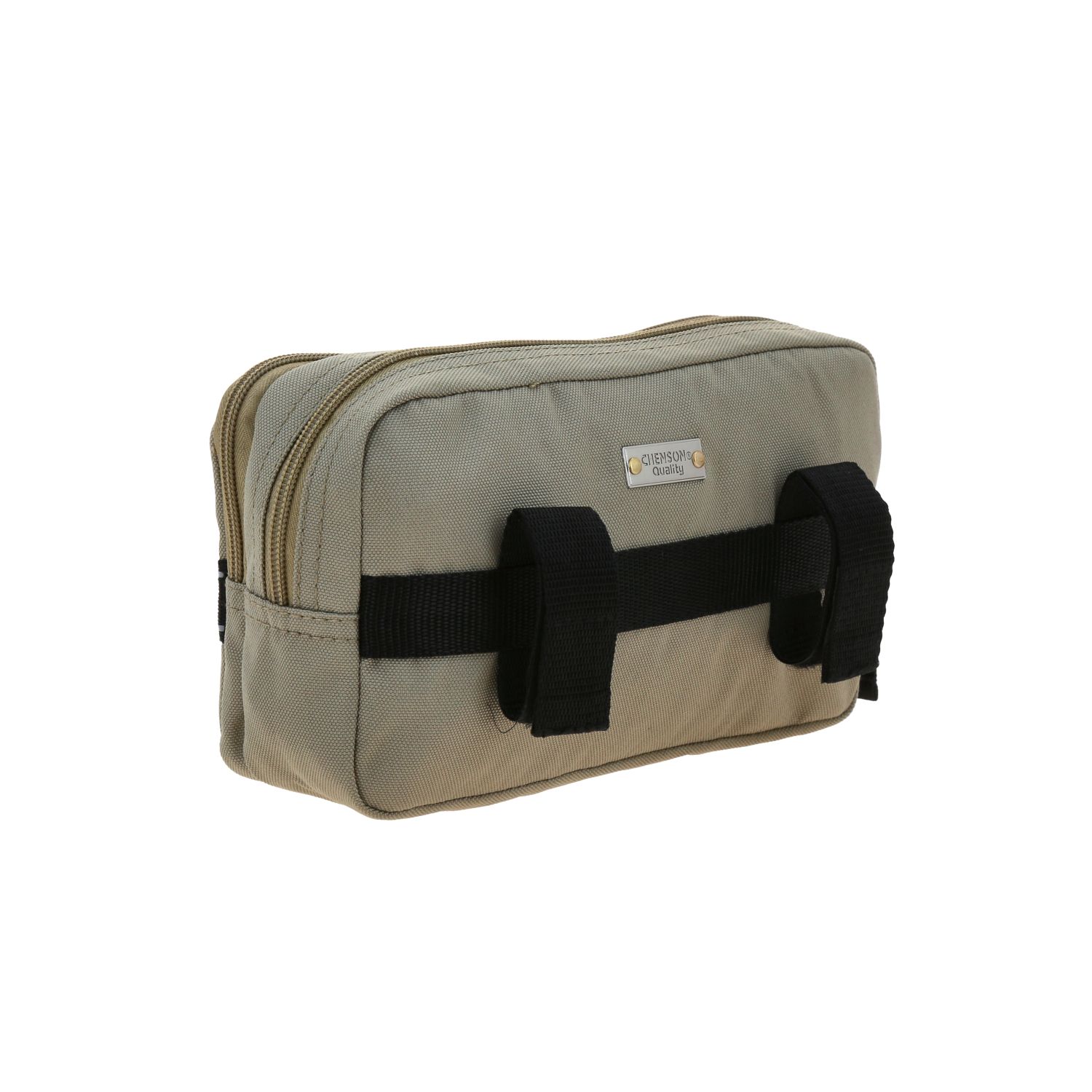 Lapicera 1818 by Chenson Gris con Doble Compartimento – Estuche Escolar Ideal 3