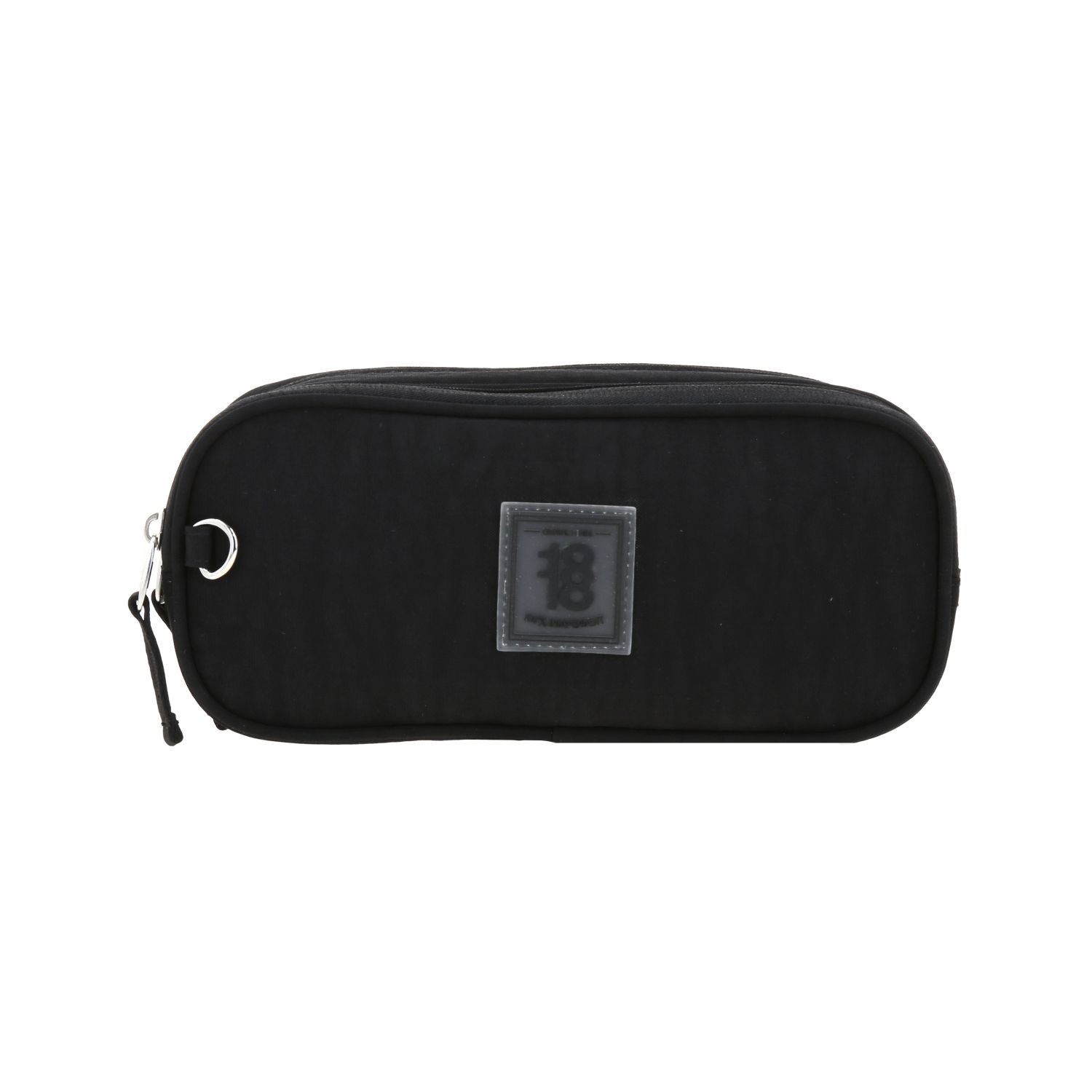Lapicera 1818 by Chenson negra con doble compartimento – Estuche escolar ideal