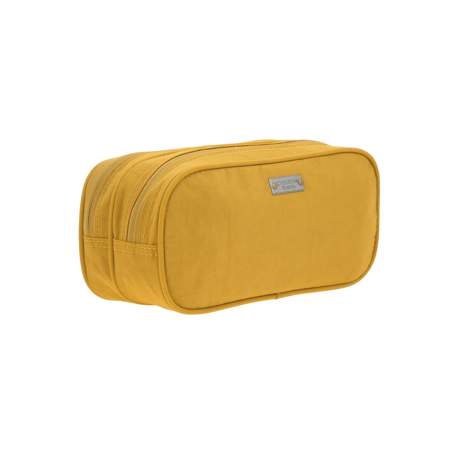 Lapicera amarilla 1818 by Chenson – Estuche escolar juvenil con doble compartimento 3