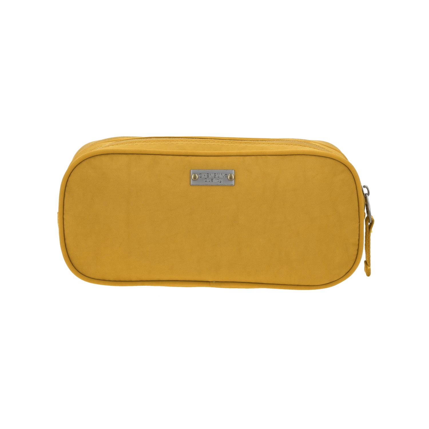 Lapicera amarilla 1818 by Chenson – Estuche escolar juvenil con doble compartimento 4
