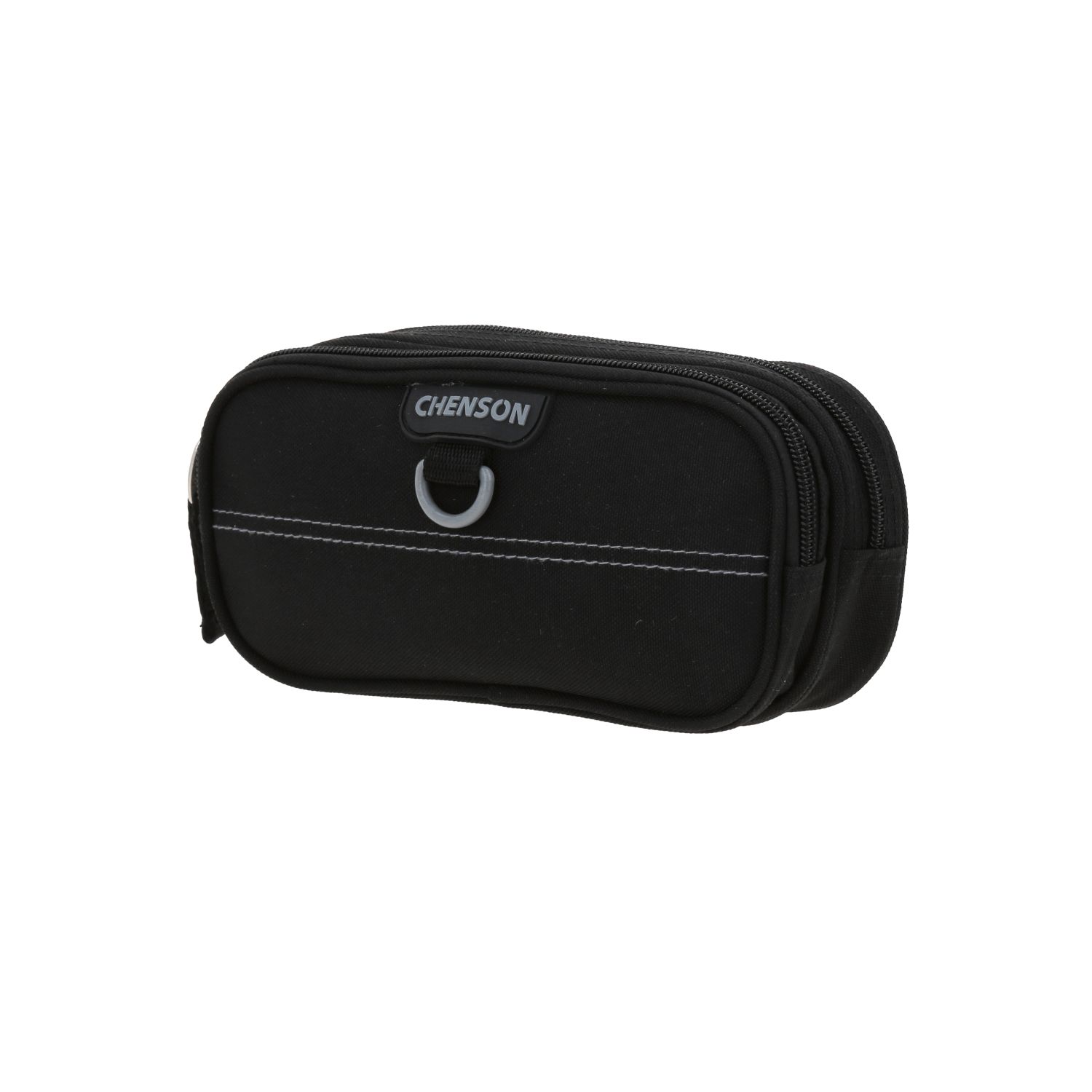 Lapicera Chenson Clásico negra con doble compartimento para estudiantes 2