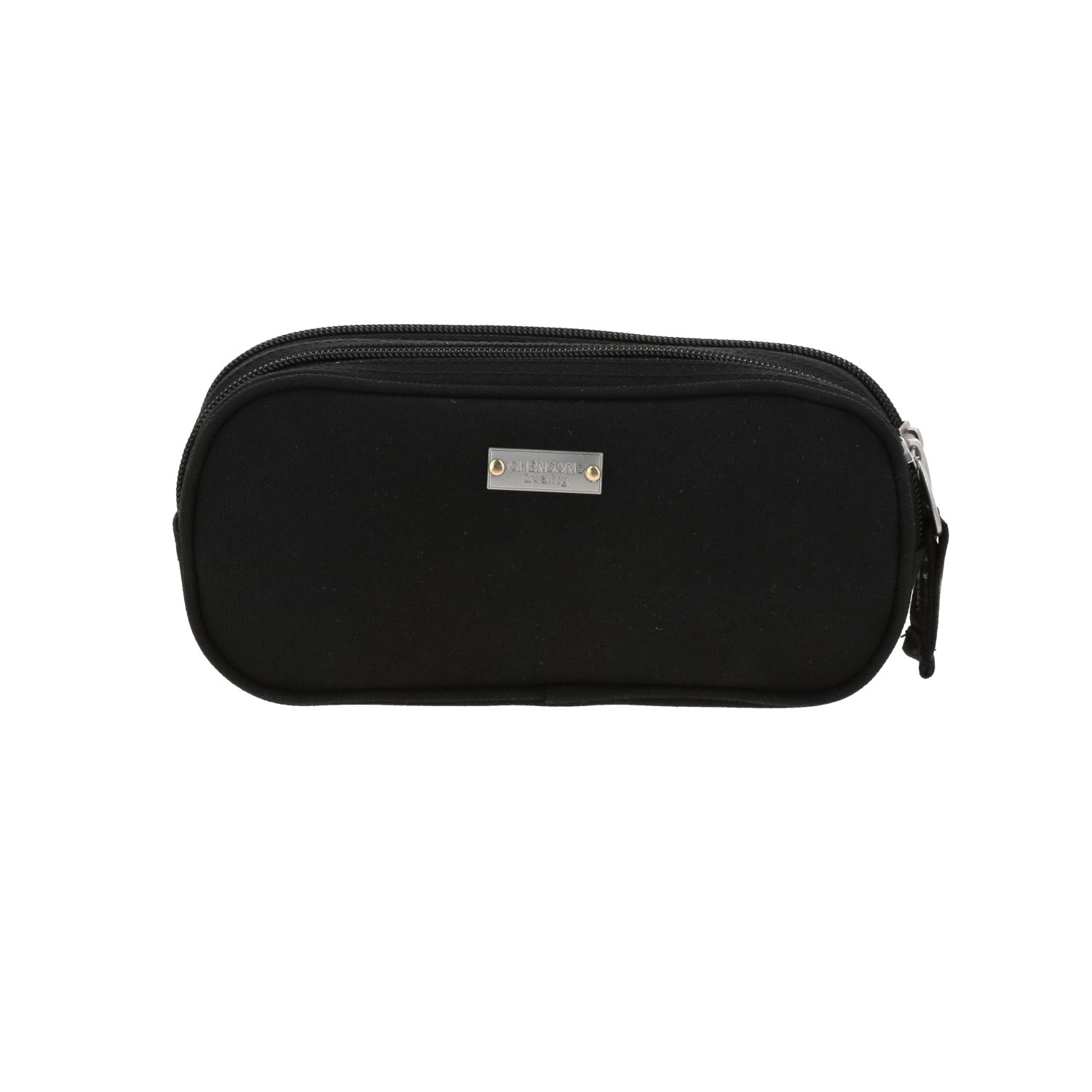Lapicera Chenson Clásico negra con doble compartimento para estudiantes 4