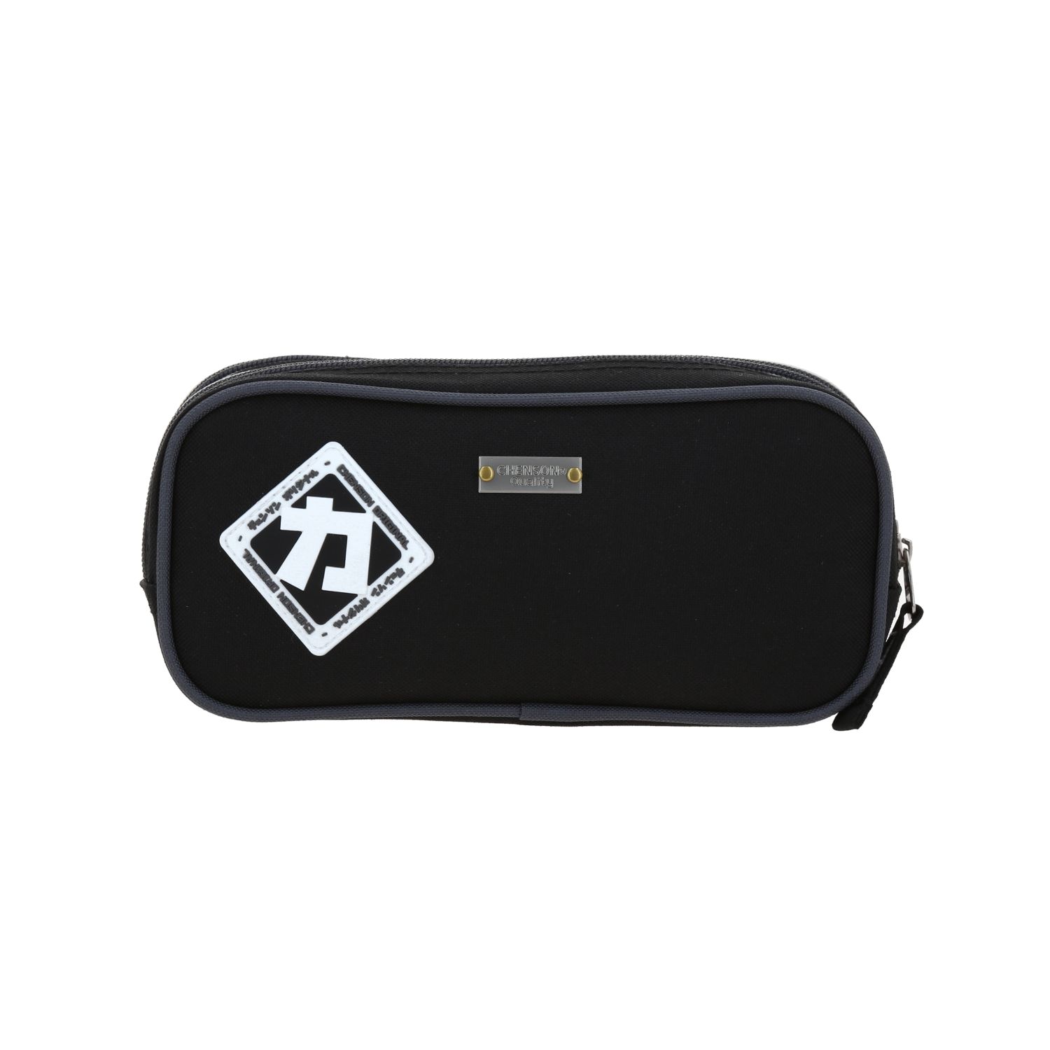 Lapicera Chenson Original Negra con Doble Compartimento para Escuela 4