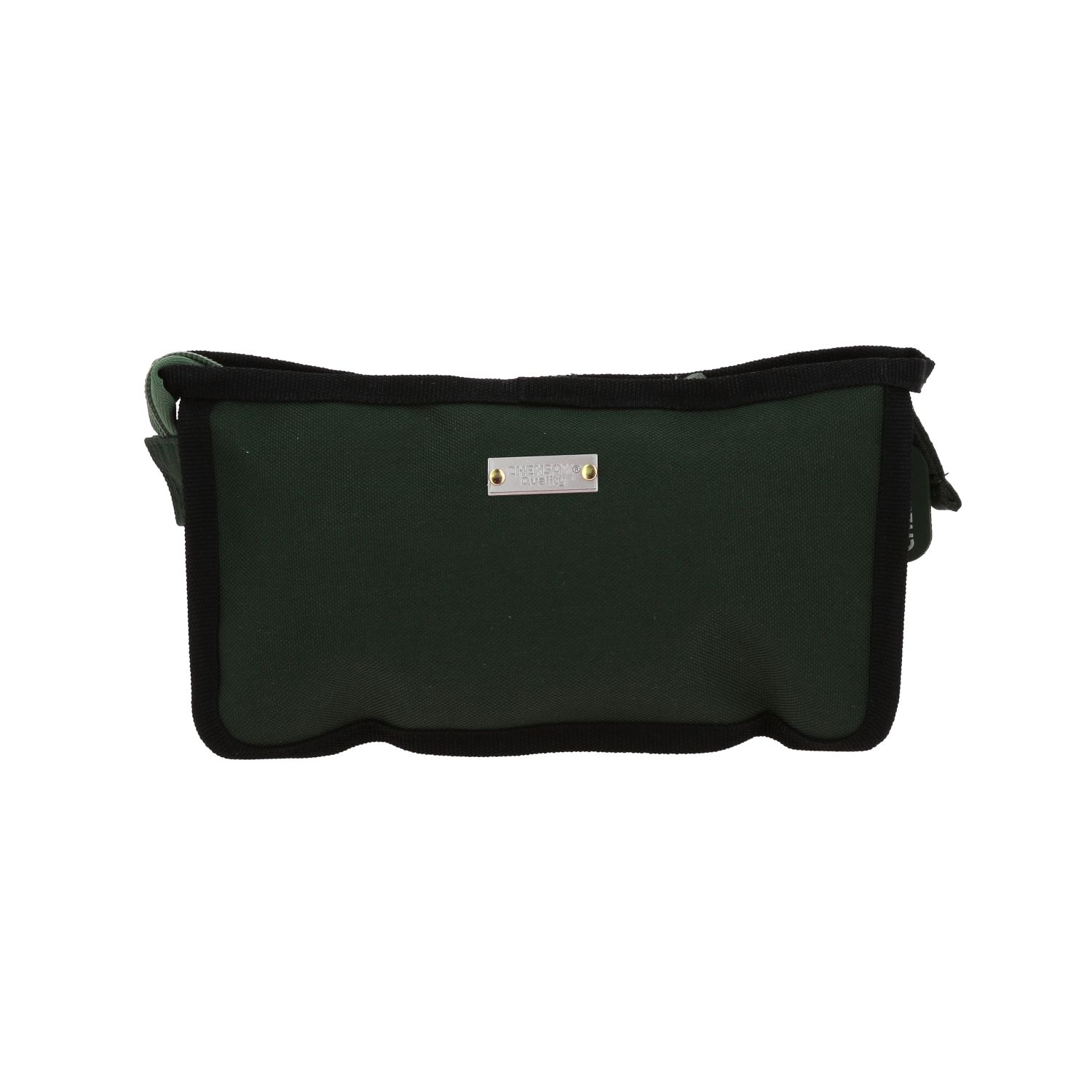 Lapicera Chenson Original Verde con Amplio Bolsillo y Cierres 4