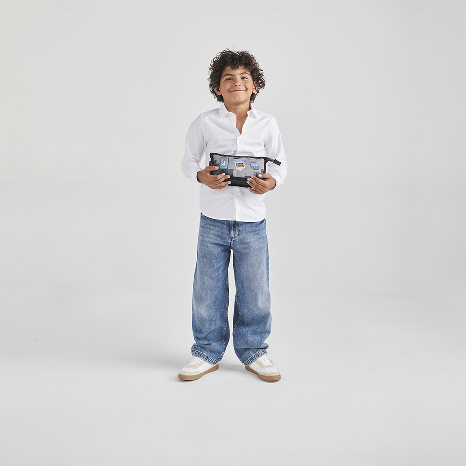 Lapicera Chenson Original Verde con Amplio Bolsillo y Cierres - vista 2