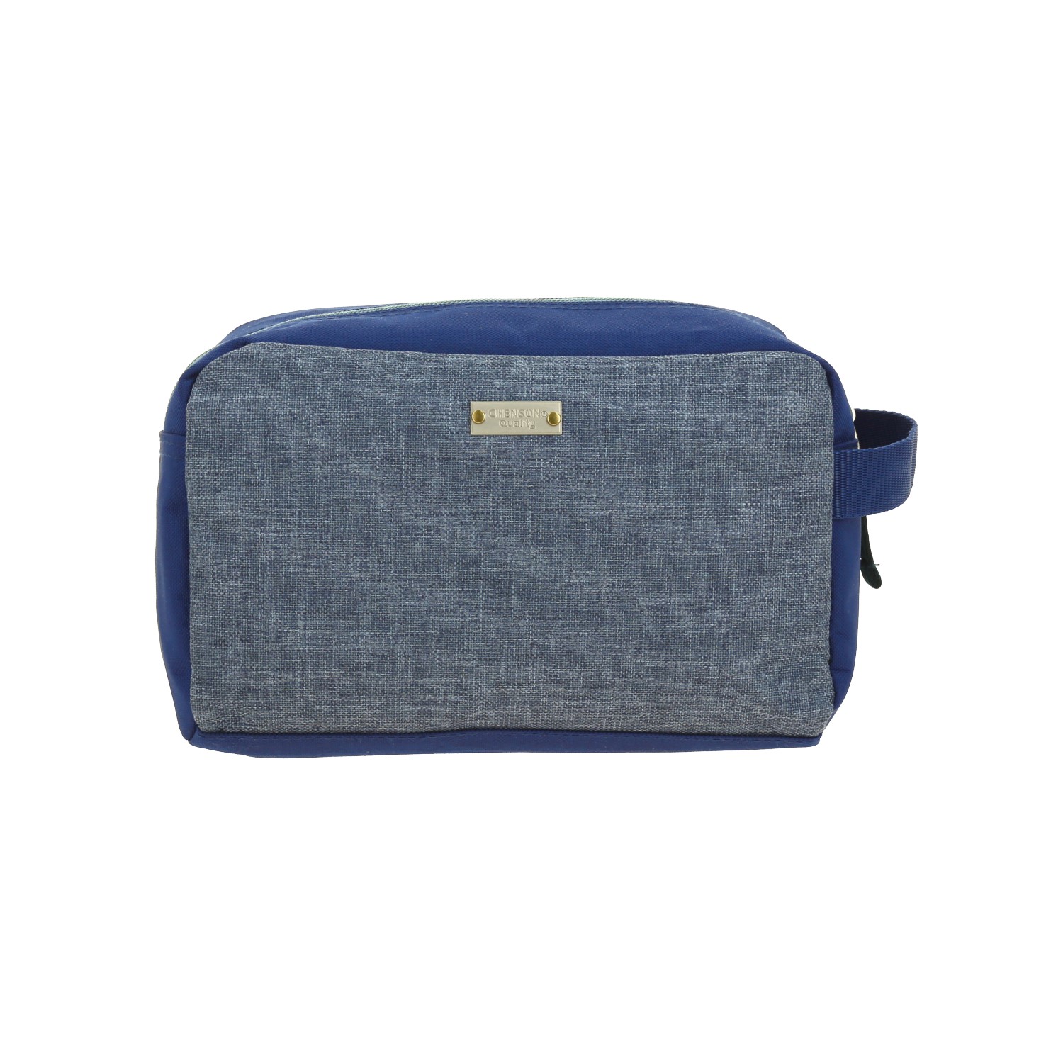 Lapicera escolar 1818 by Chenson azul con amplio compartimento y cierre 4