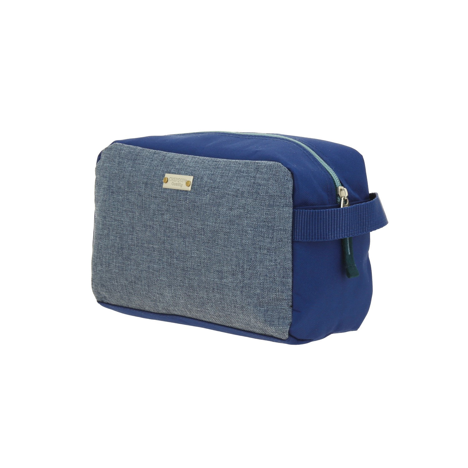 Lapicera escolar 1818 by Chenson azul con amplio compartimento y cierre 5