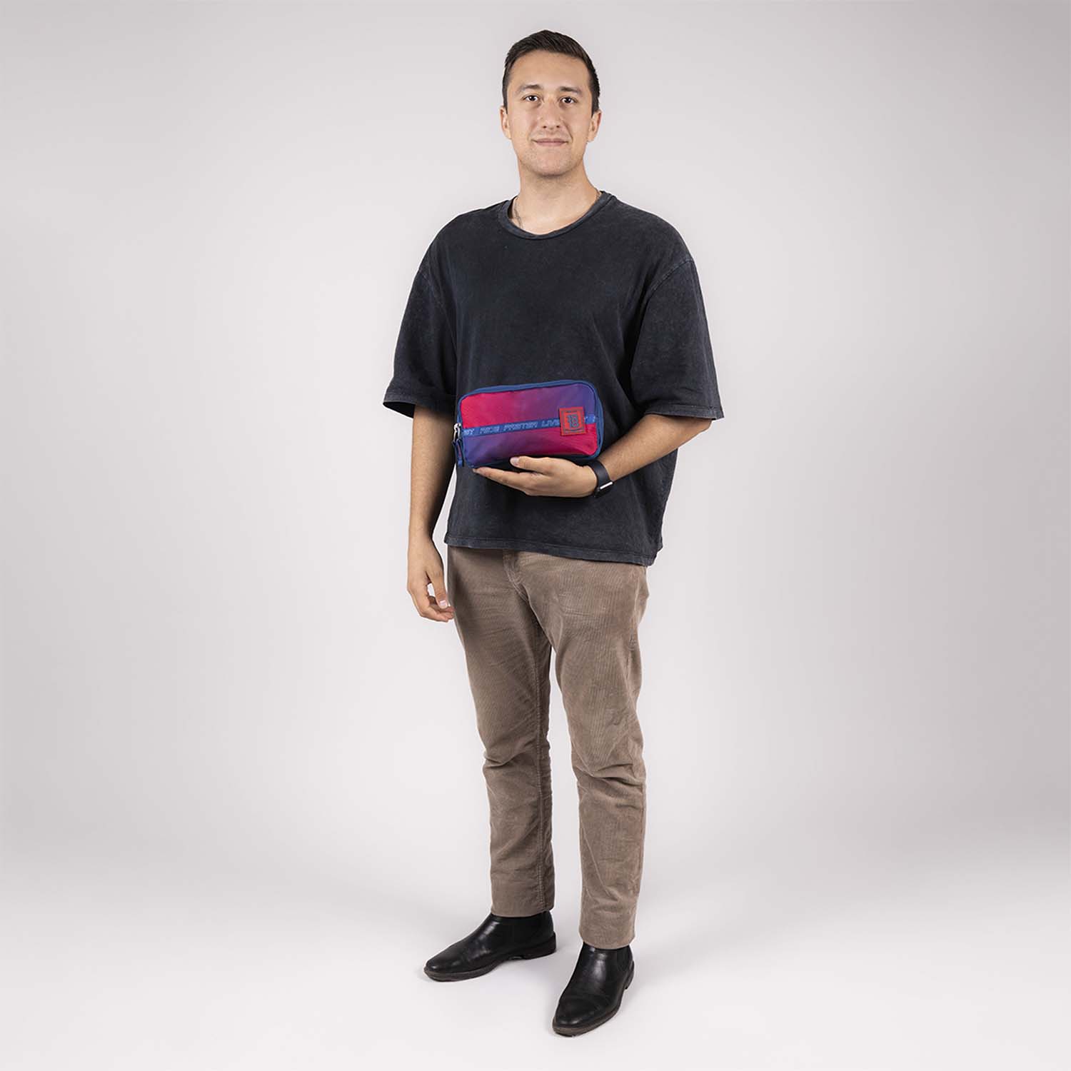 Lapicera escolar 1818 by Chenson azul con doble compartimento - vista 2