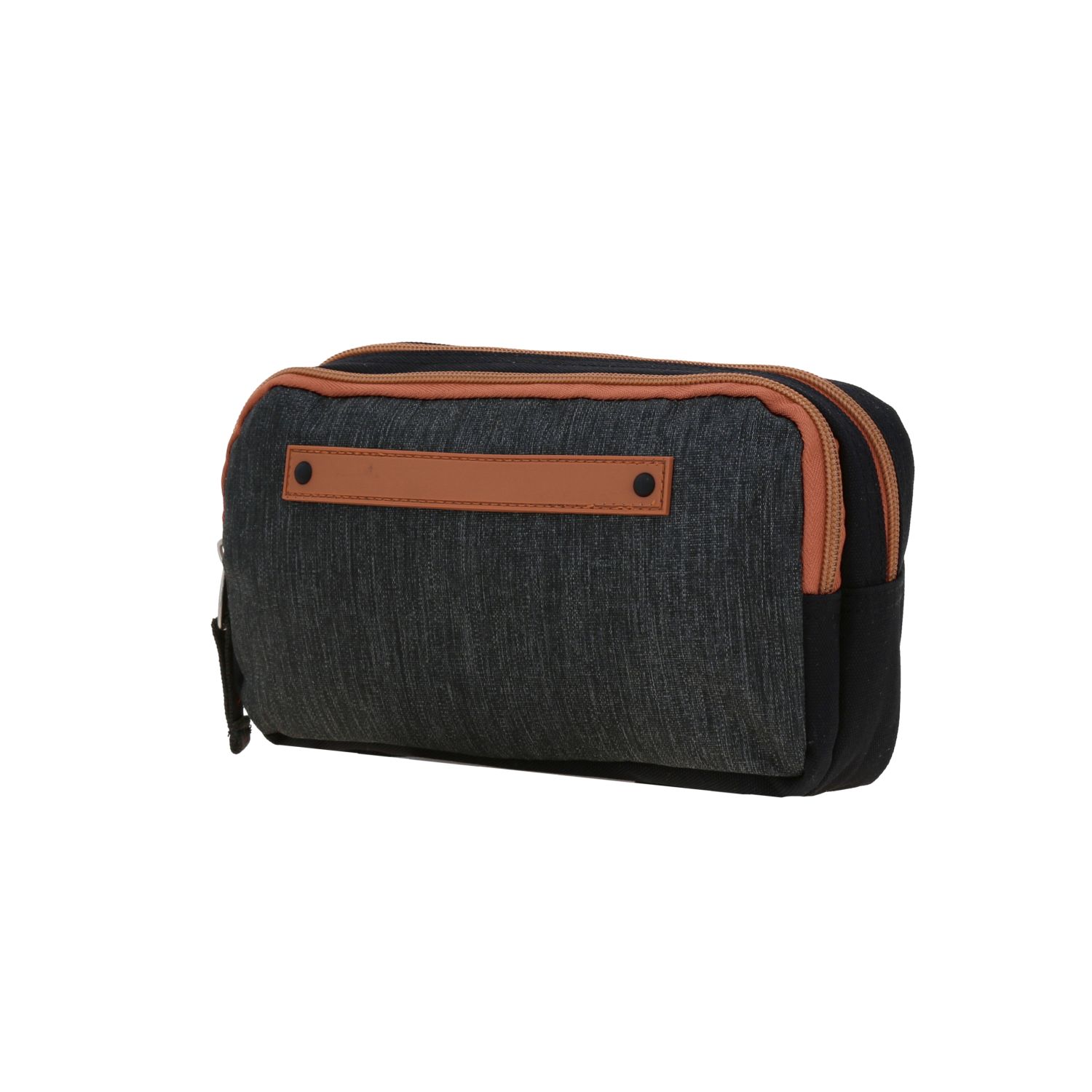 Lapicera escolar 1818 by Chenson Negro con doble compartimento 2