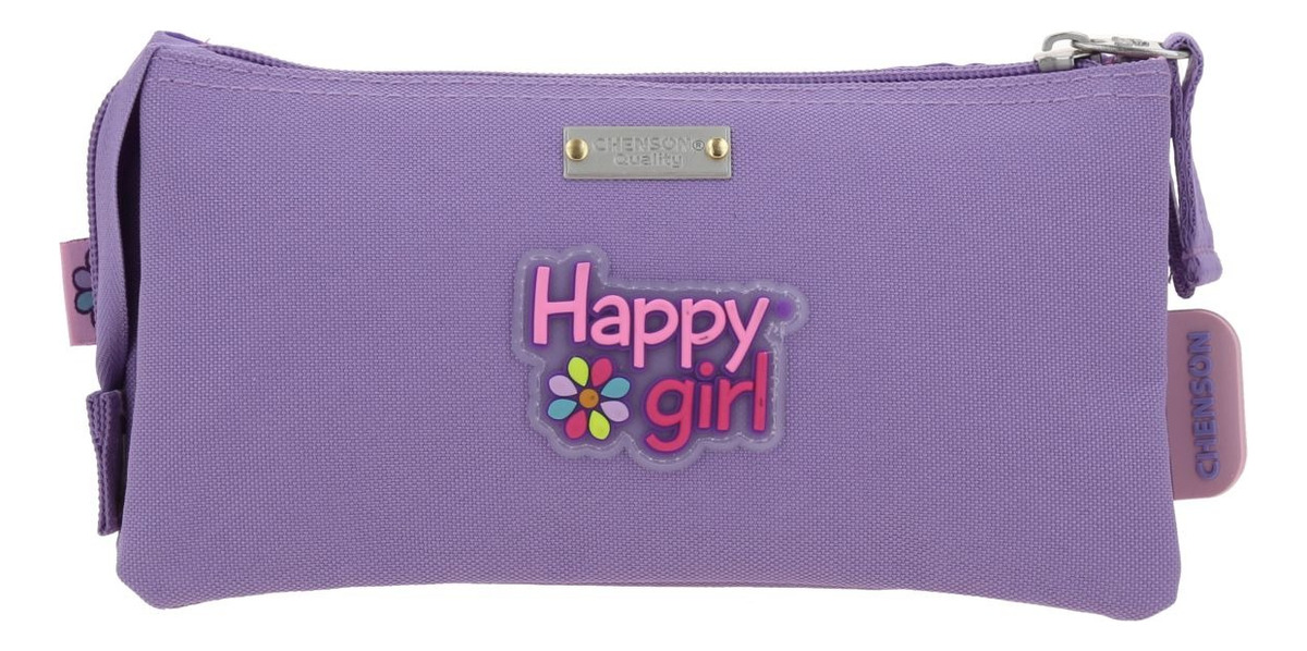 Lapicera Escolar Chenson Bagster Hg70174-u Color Morado Niña 3