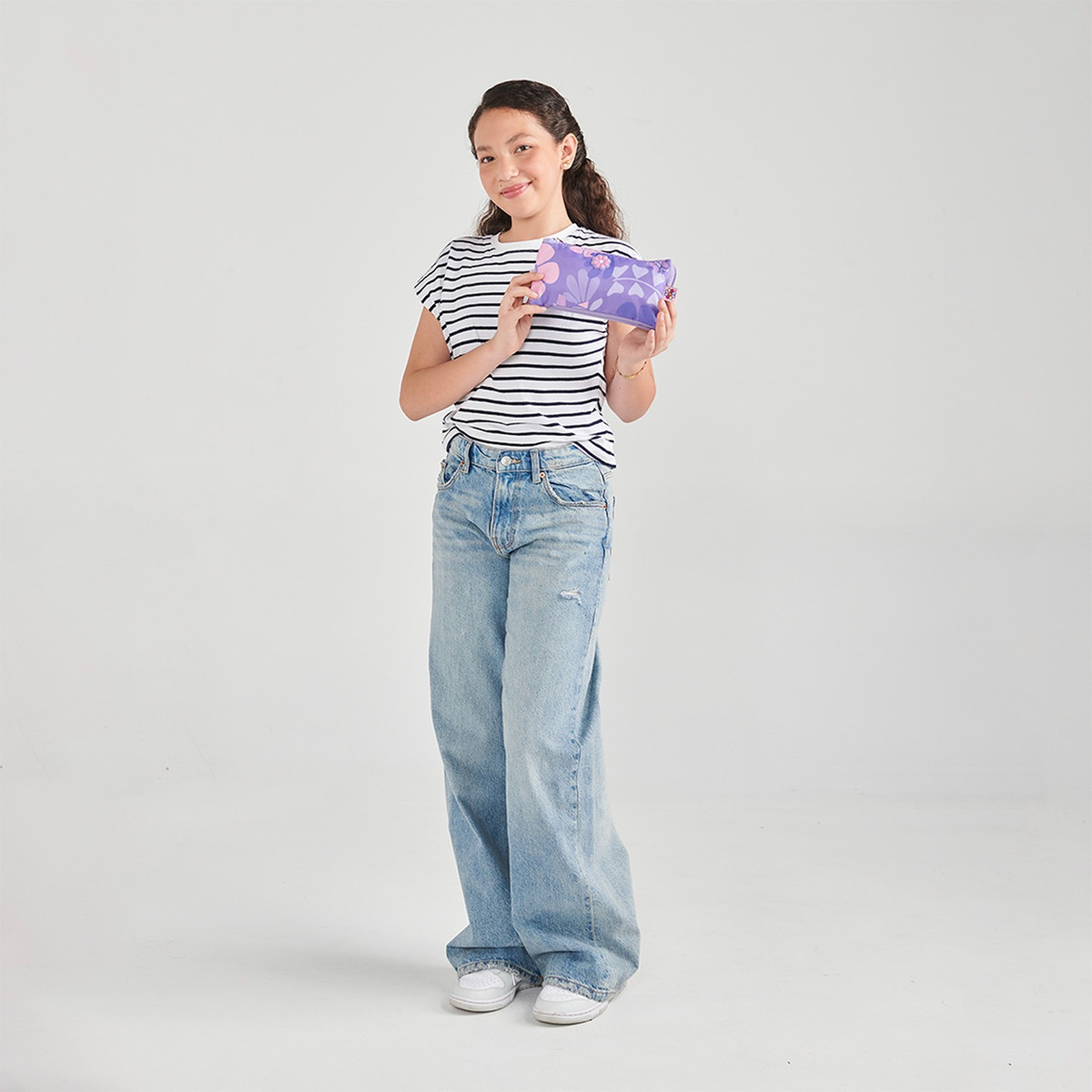 Lapicera Escolar Chenson Bagster Hg70174-u Color Morado Niña - vista 2