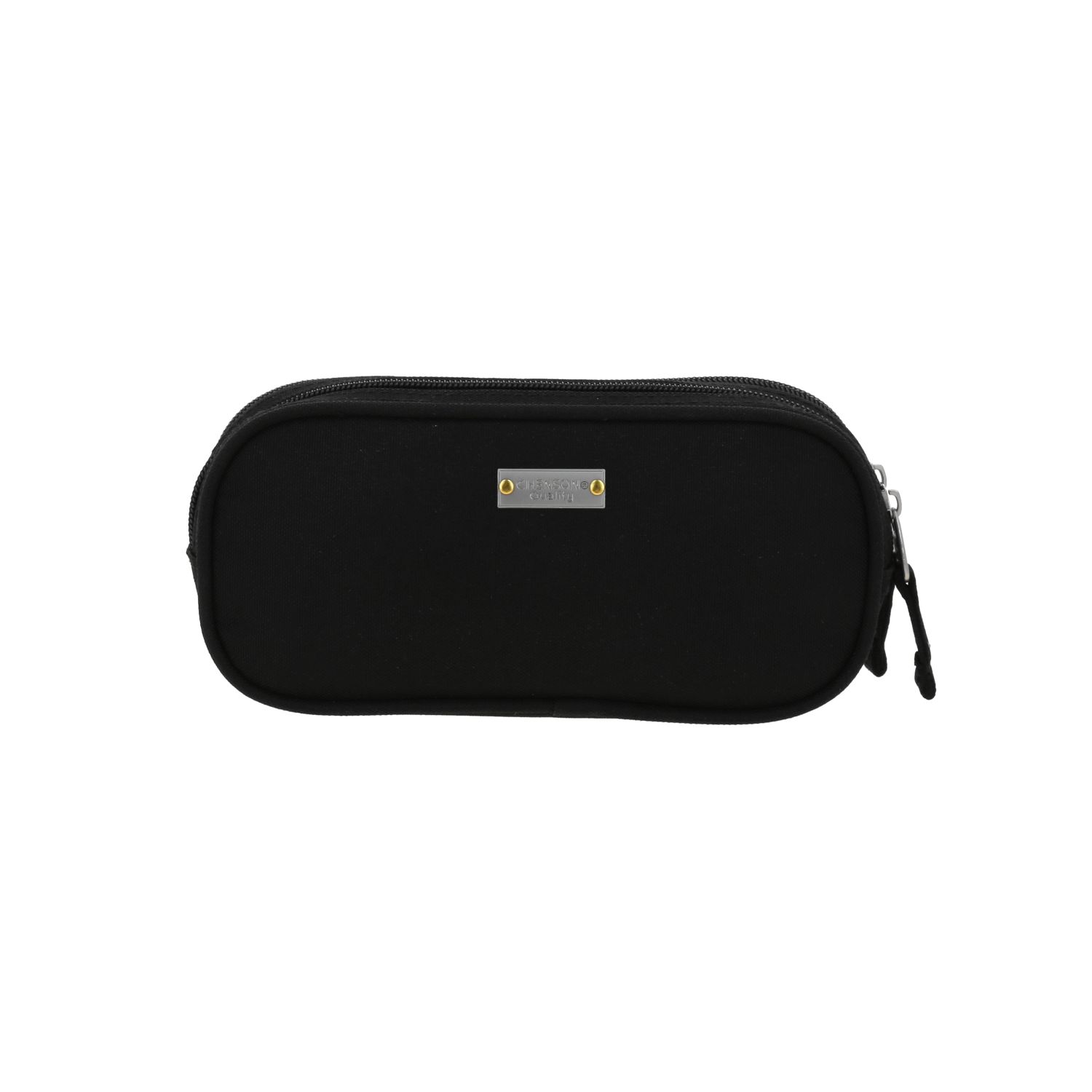 Lapicera escolar Chenson Clásico negra con doble compartimento | Estuche ideal 4