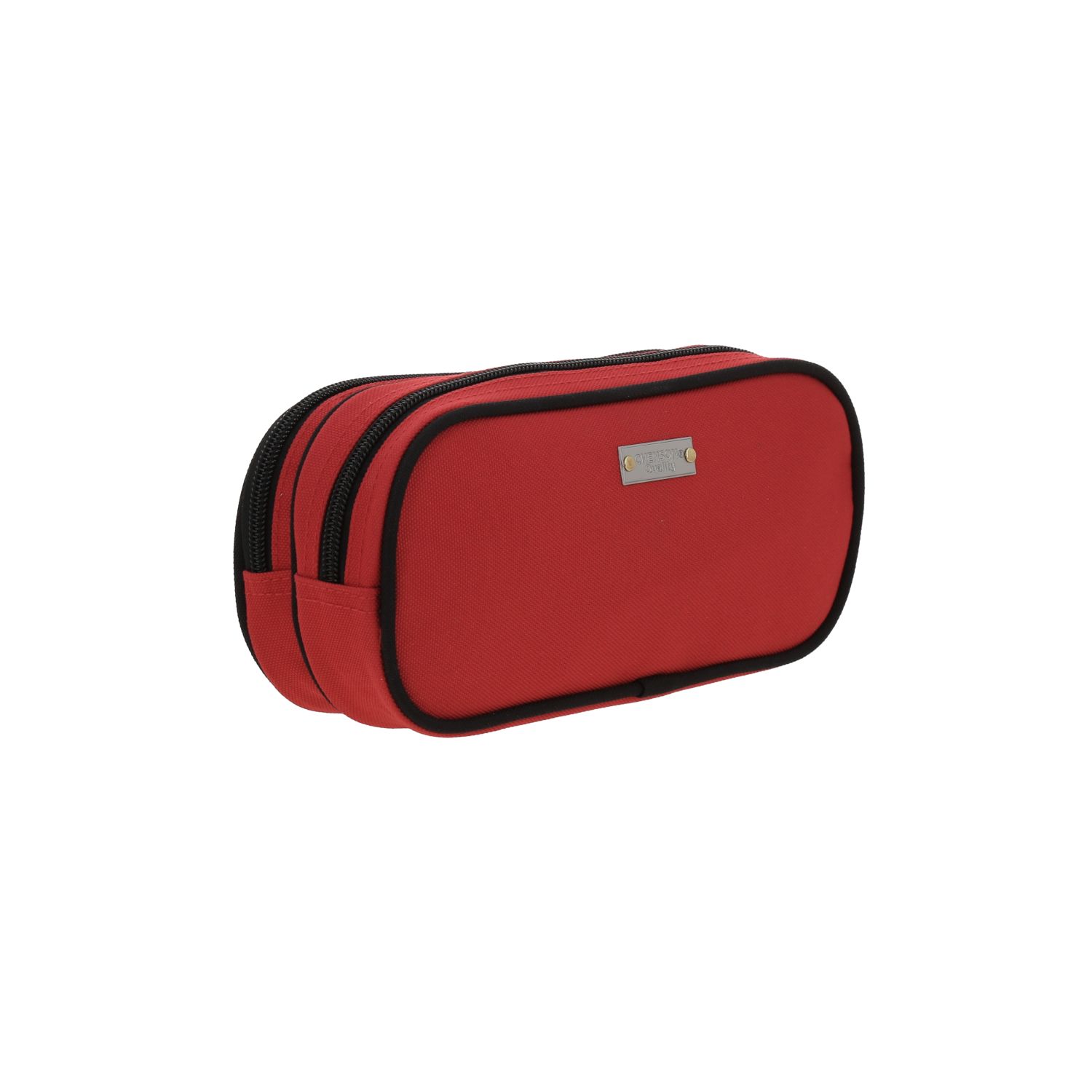 Lapicera escolar Chenson Clásico roja con doble compartimento | Estuche práctico 3