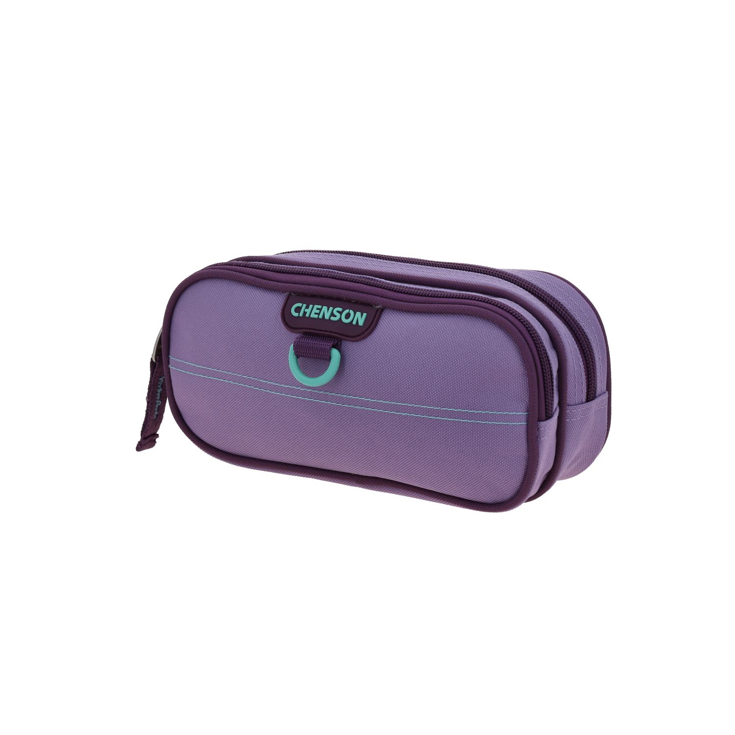 Lapicera escolar Chenson Clásico violeta con doble compartimento 2