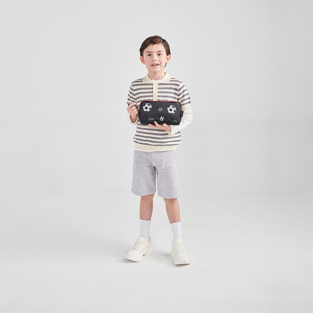 Lapicera Escolar Chenson Co70767-3 Biolt Niño Diseño Futbol - vista 2