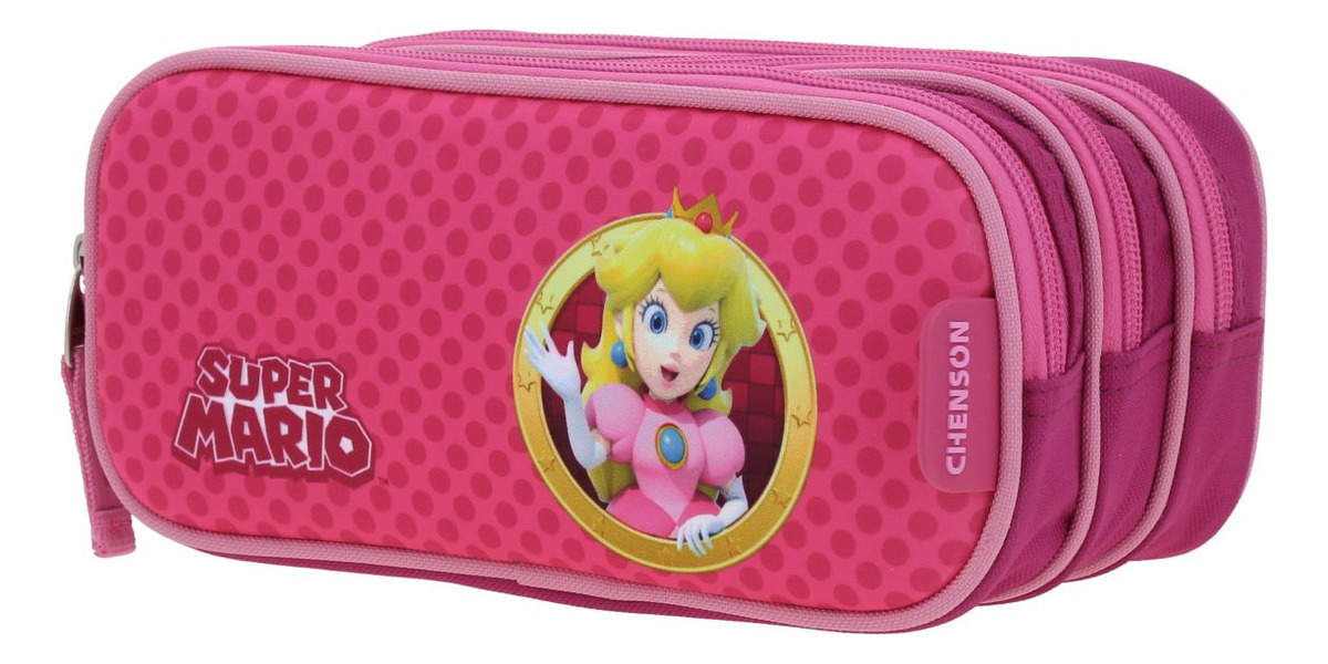 Lapicera Escolar Chenson Mario Bros Peach Barb - vista 2