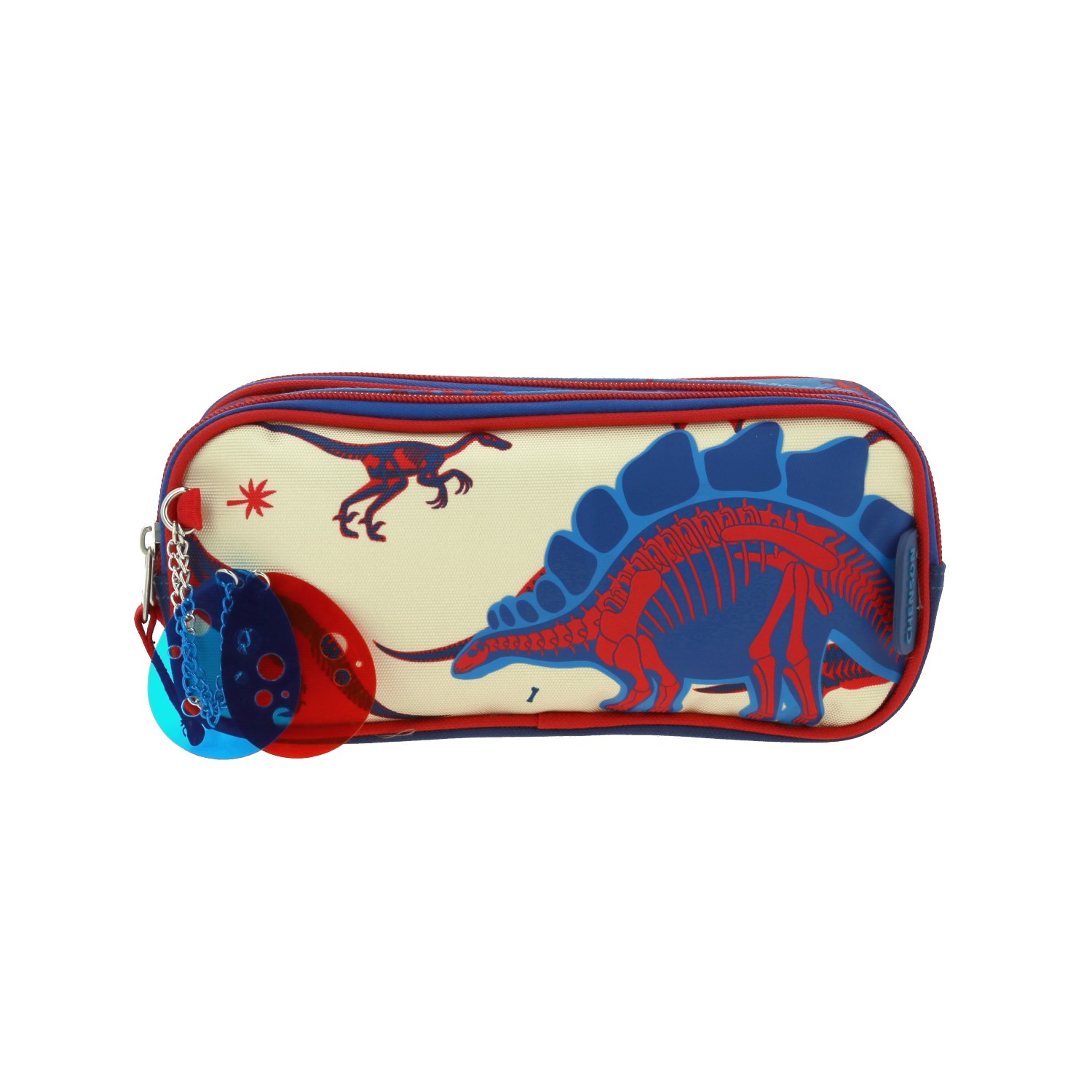 Lapicera escolar Chenson Original azul con doble compartimento