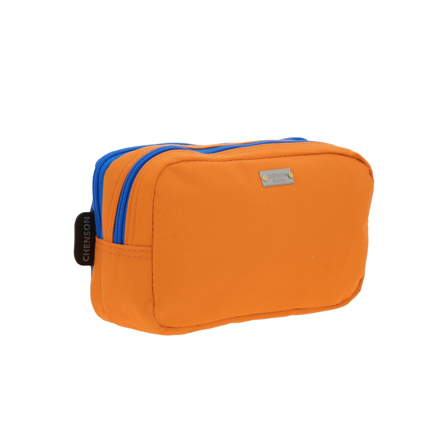 Lapicera escolar Chenson Original naranja con doble compartimento 3