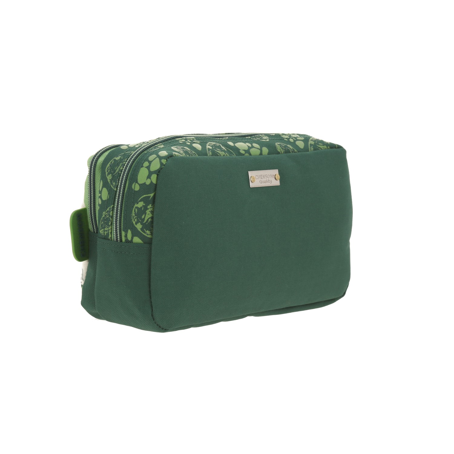 Lapicera escolar Chenson Original verde con doble compartimento ideal para primaria 3