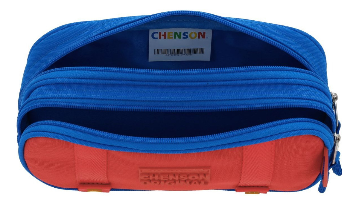 Lapicera Escolar Chenson Strong Co70737-9 Color Azul Lisa 5