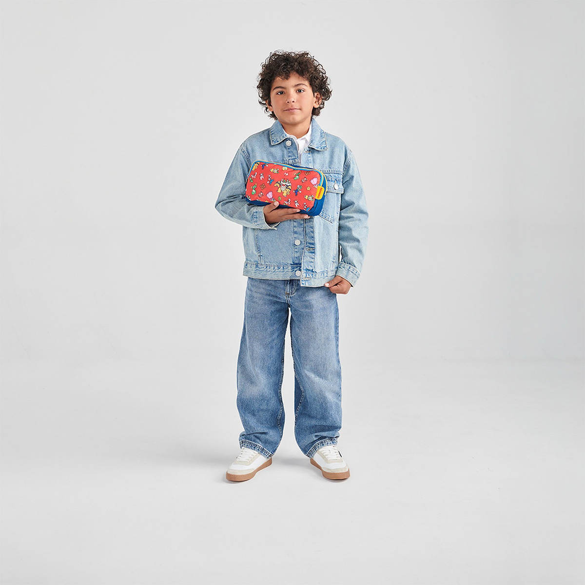 Lapicera Escolar Chenson Super Mario Palac Mb70522-9 Rojo - vista 2