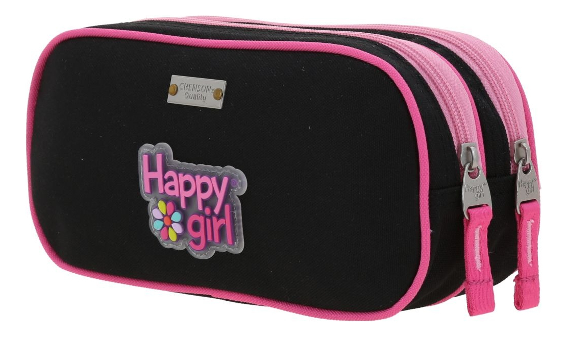 Lapicera Escolar Happy Girl Strong Hg70739-3 Color Negro Lis 3