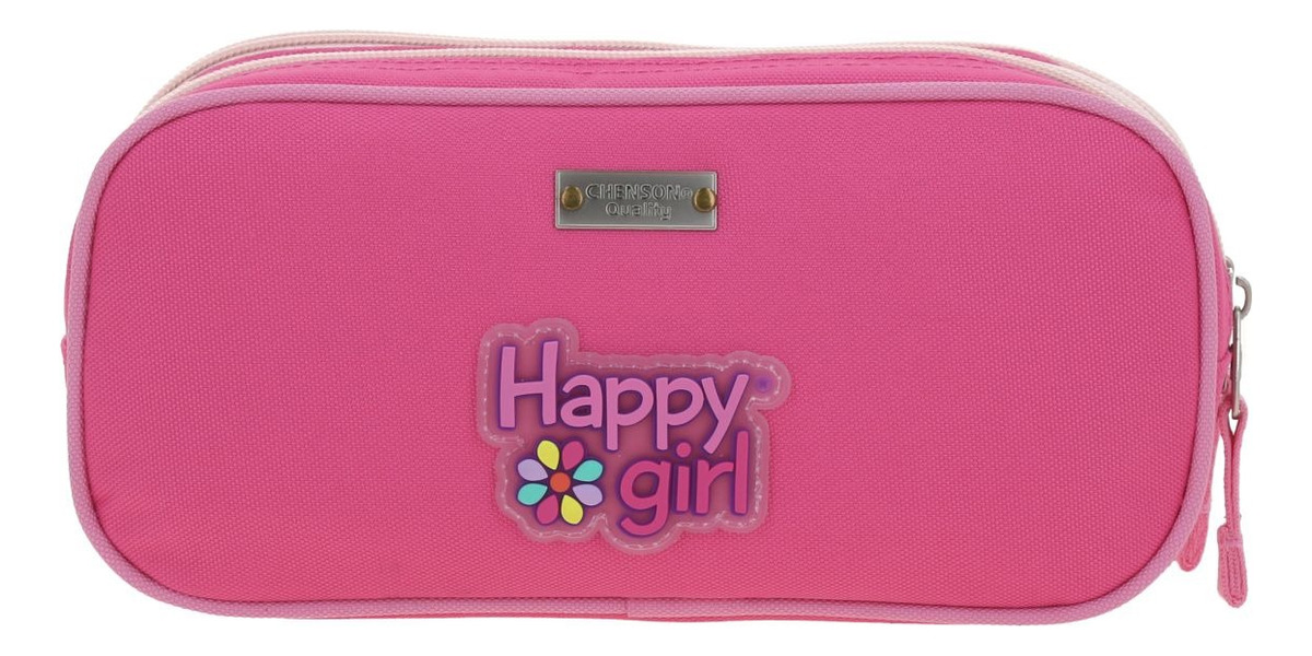 Lapicera Escolar Happy Girl Strong Hg70739-p Color Rosa Lisa 3