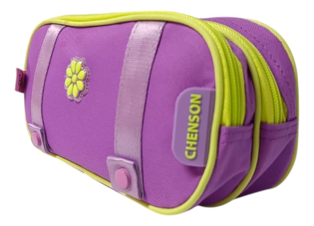 Lapicera Escolar Happy Girl Strong Hg70739-v Color Lila Lisa 3