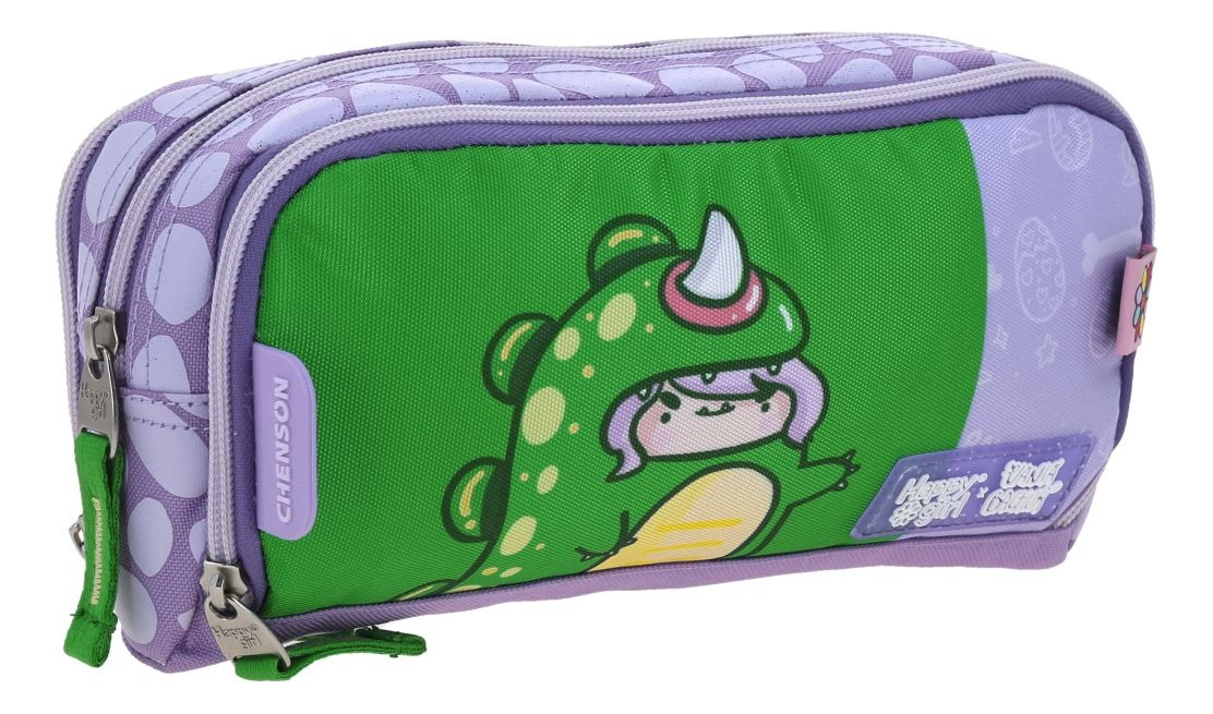 Lapicera Escolar Happy Girl Vania Bachur Vani Vb70703-v Color Lila 2