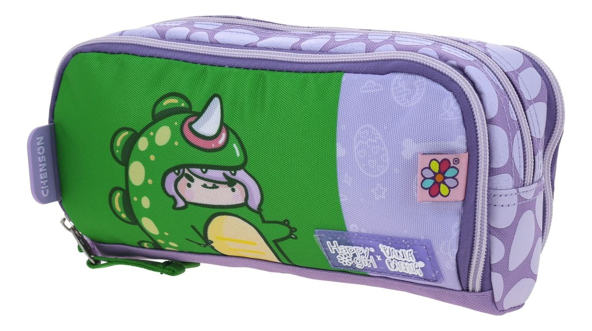 Lapicera Escolar Happy Girl Vania Bachur Vani Vb70703-v Color Lila 3