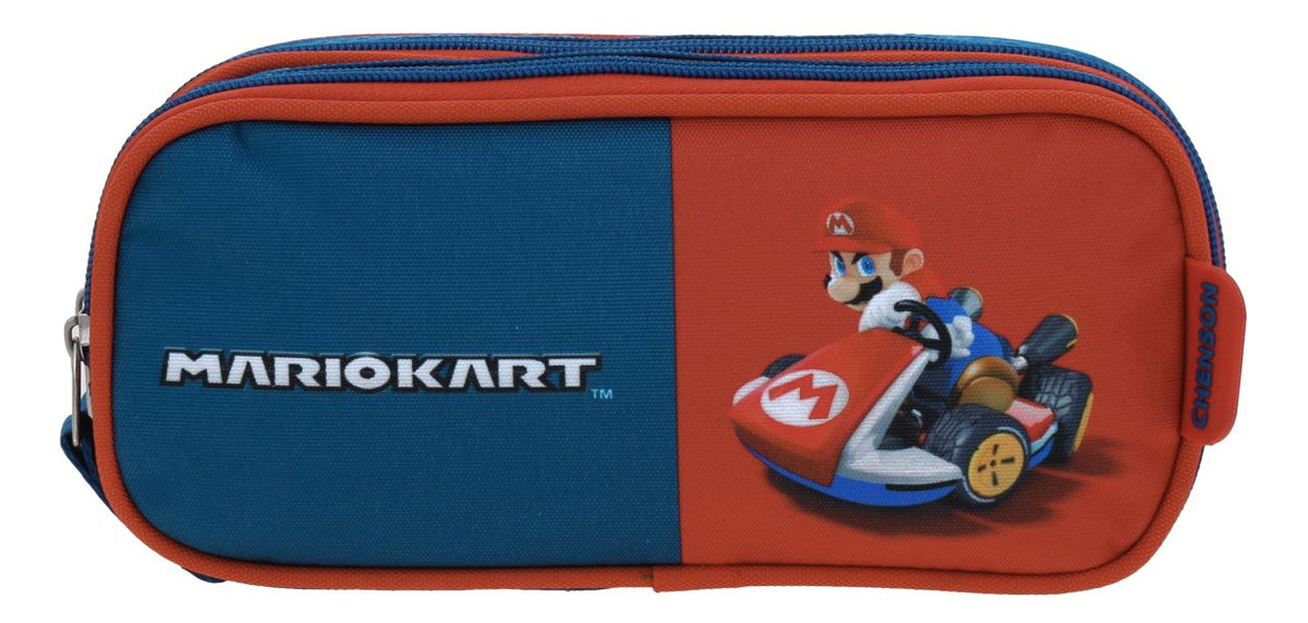 Lapicera Escolar Mario Bros Brife Mb70212-9 Color Azul