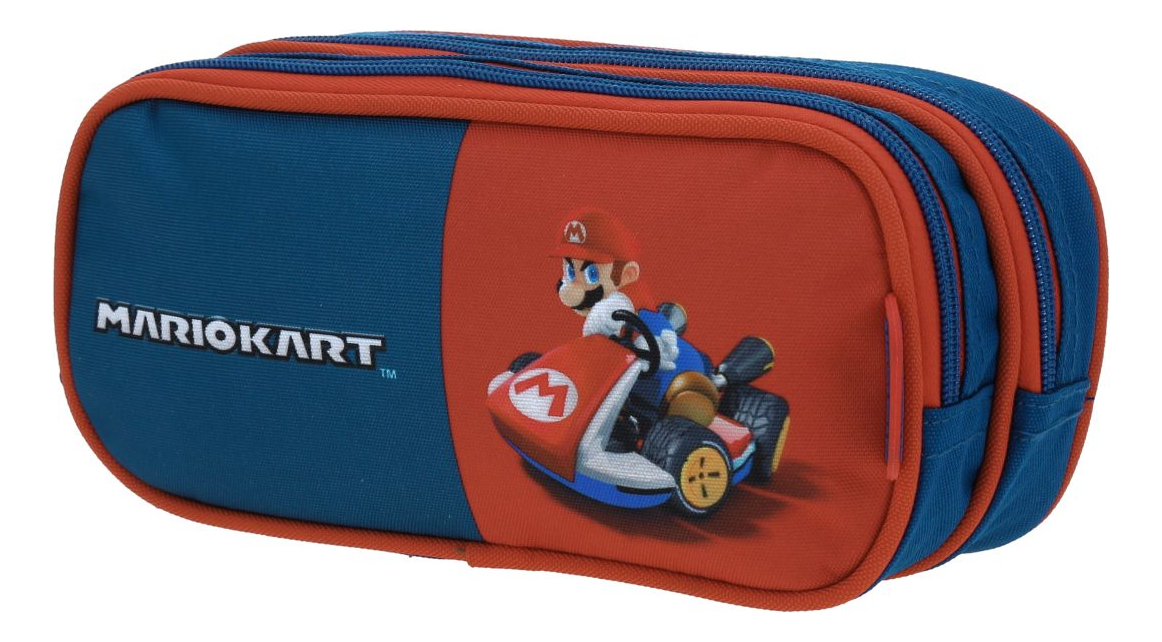 Lapicera Escolar Mario Bros Brife Mb70212-9 Color Azul 2