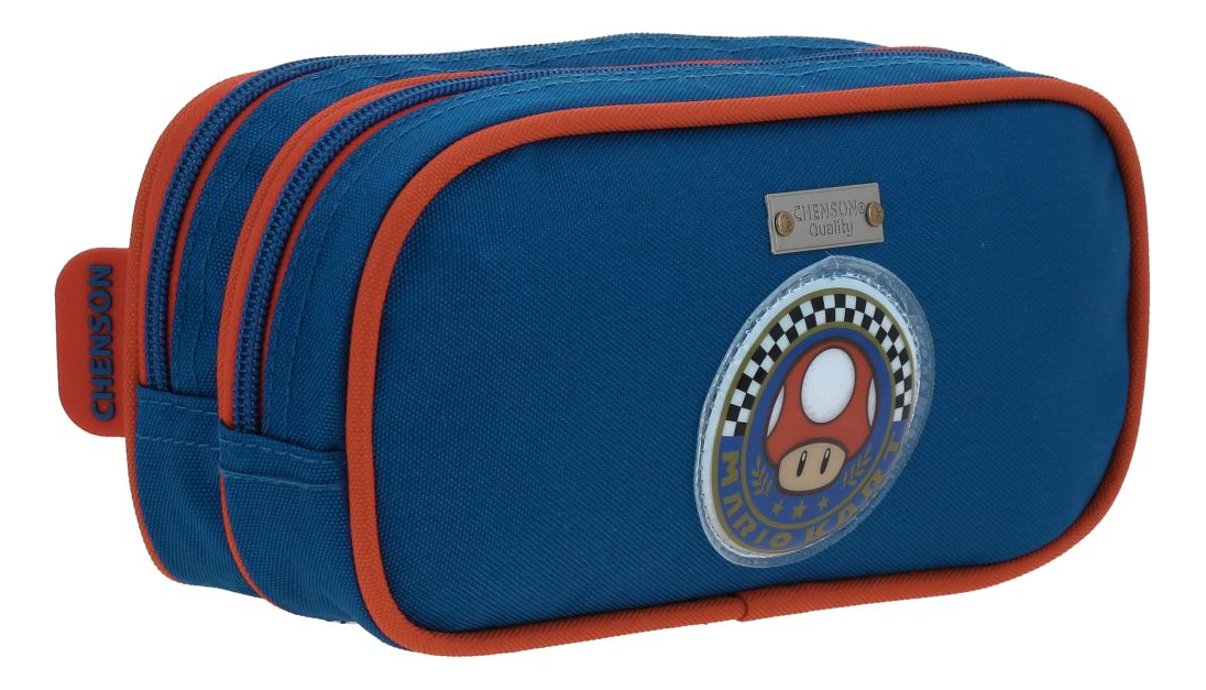 Lapicera Escolar Mario Bros Brife Mb70212-9 Color Azul 3
