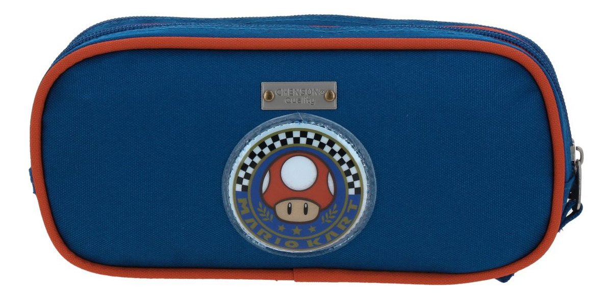 Lapicera Escolar Mario Bros Brife Mb70212-9 Color Azul 4