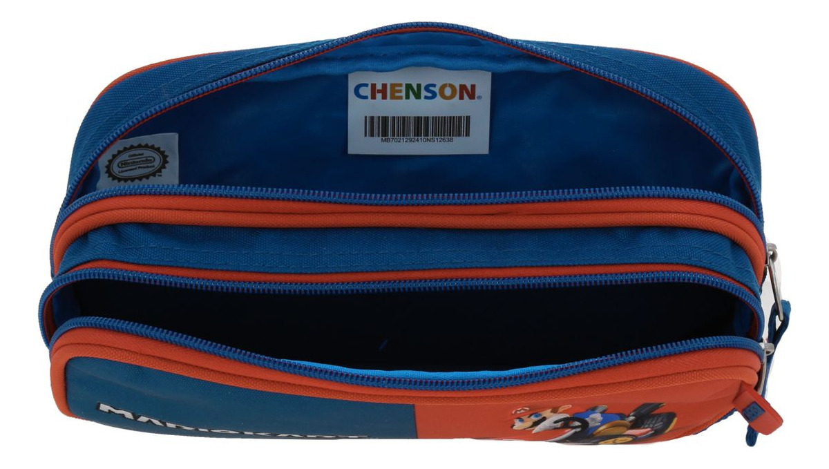 Lapicera Escolar Mario Bros Brife Mb70212-9 Color Azul - vista 2