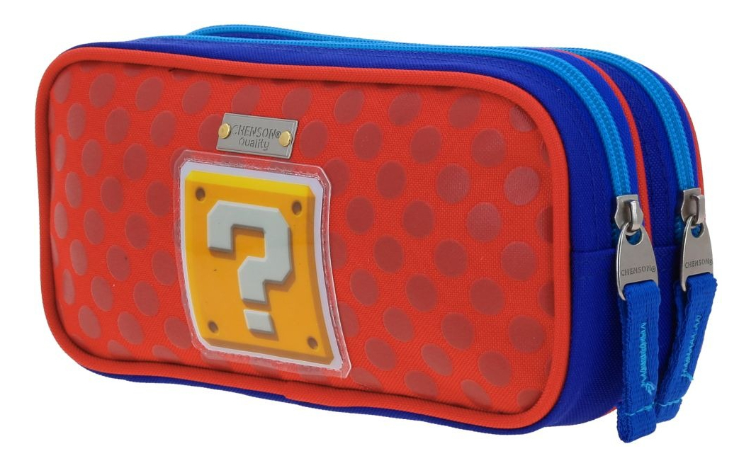 Lapicera Escolar Mario Bros Esqueip Mb70309-9 Color Azul 3