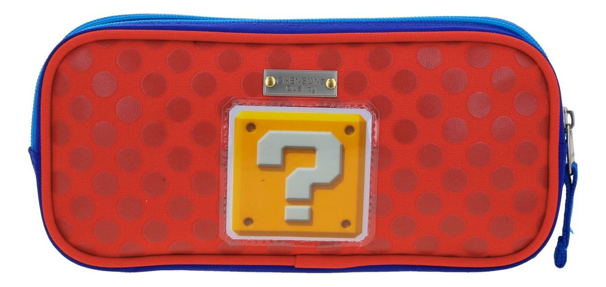 Lapicera Escolar Mario Bros Esqueip Mb70309-9 Color Azul 4