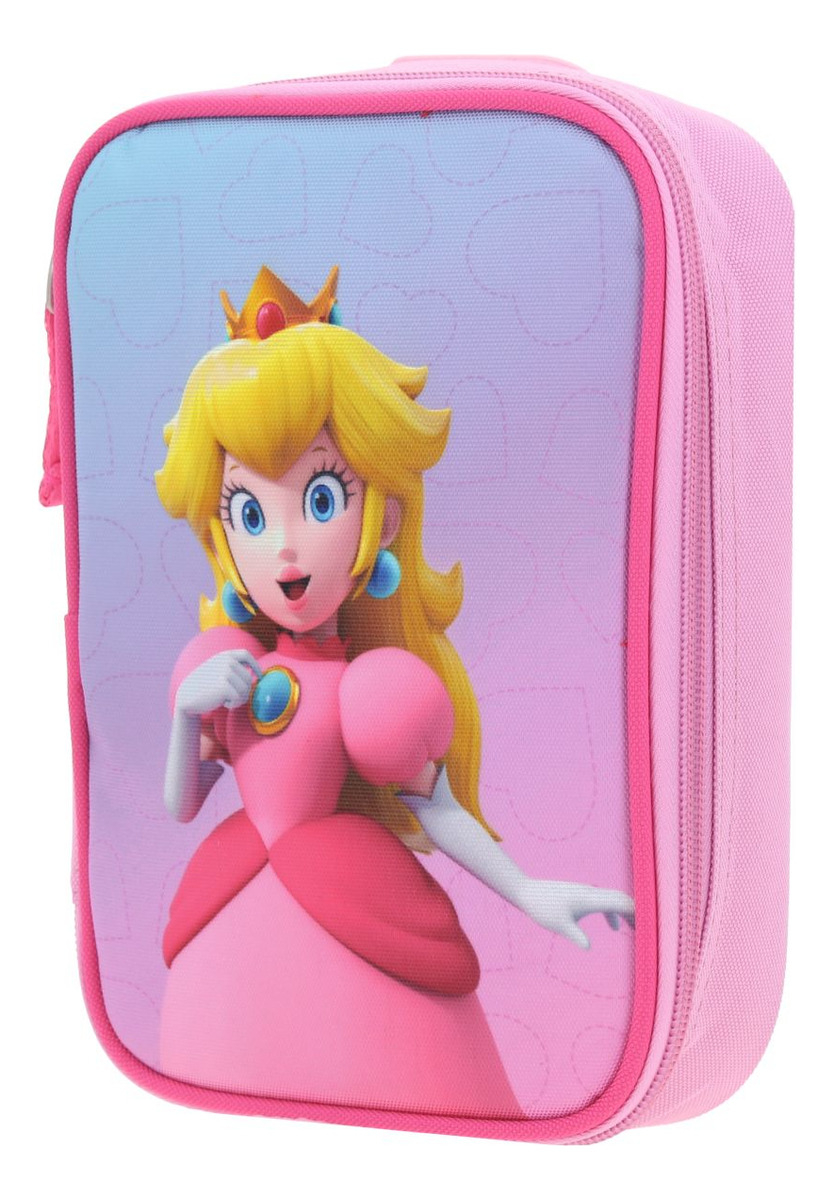 Lapicera Escolar Princesa Peach Kiut Mb70432-p Color Rosa