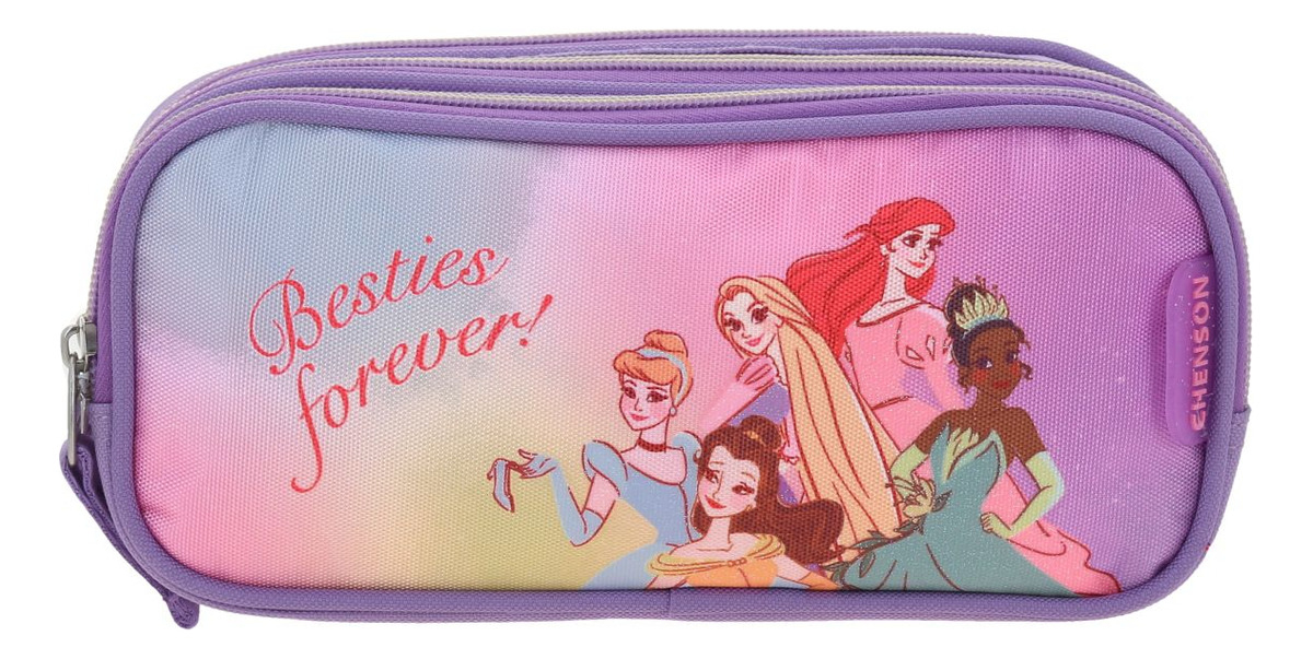 Lapicera Escolar Princesas Princs Pr70556-v Color Lila