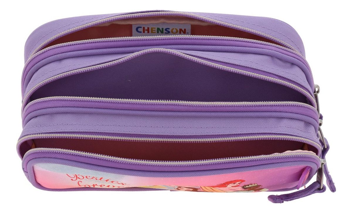 Lapicera Escolar Princesas Princs Pr70556-v Color Lila - vista 2