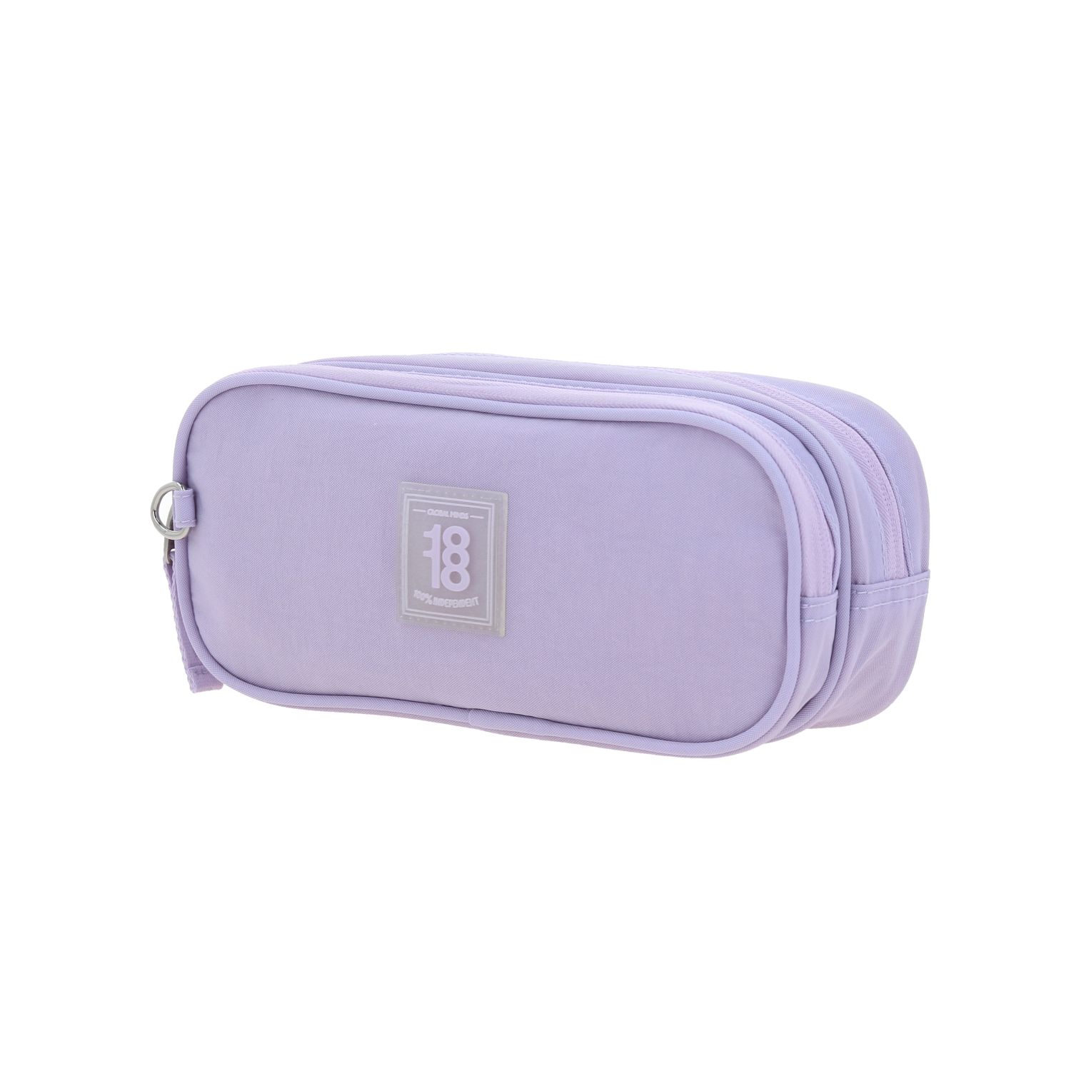 Lapicera escolar violeta 1818 by Chenson con doble compartimento 2