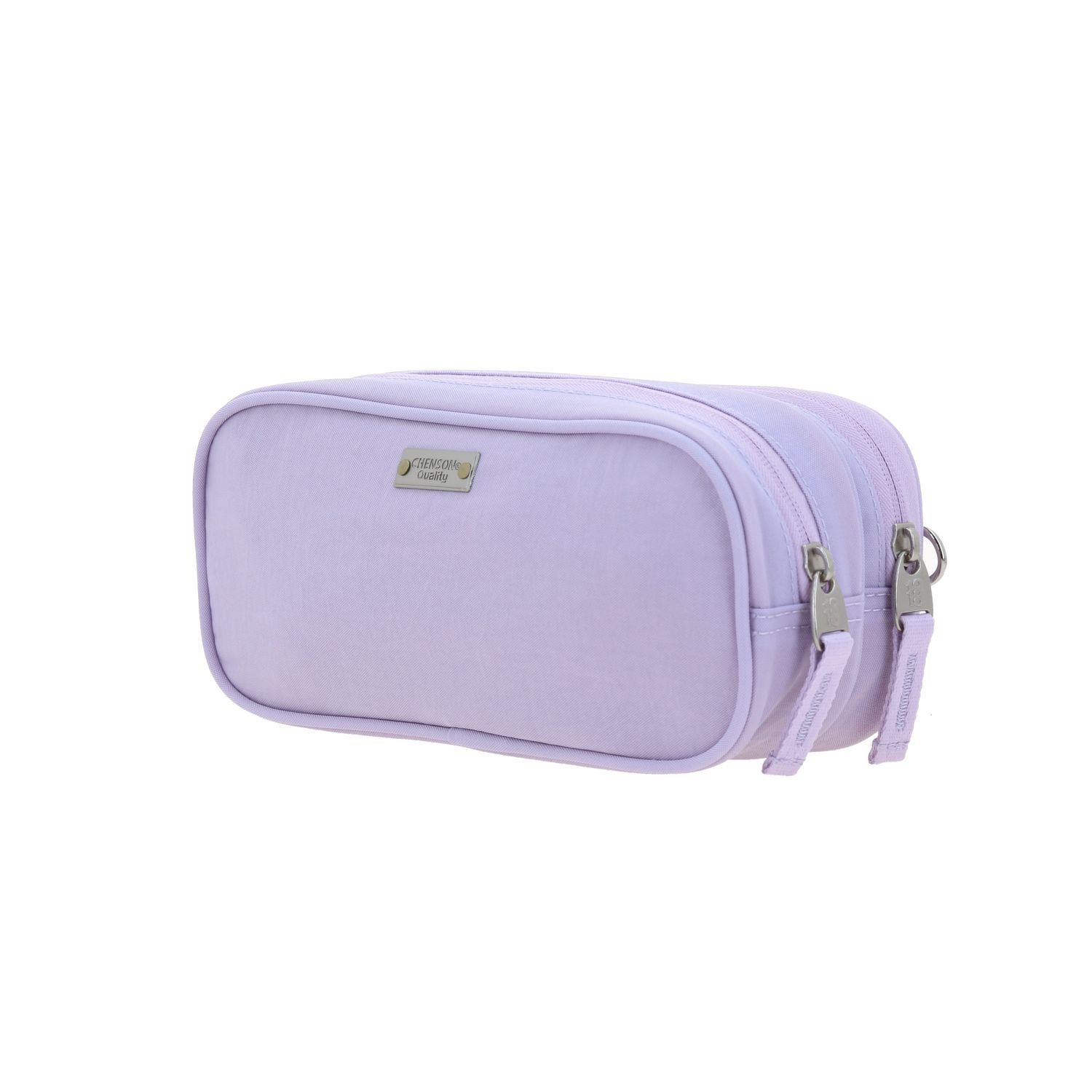 Lapicera escolar violeta 1818 by Chenson con doble compartimento 5