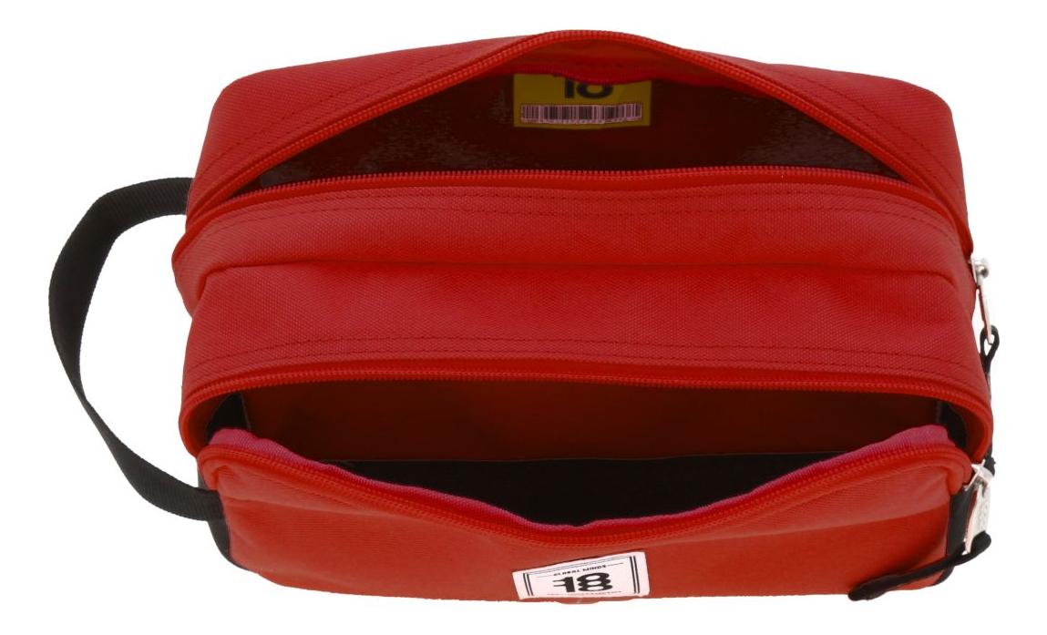 Lapicera Estuche Chenson 1818 Wynn Juvenil Color Rojo Doble Lisa 4