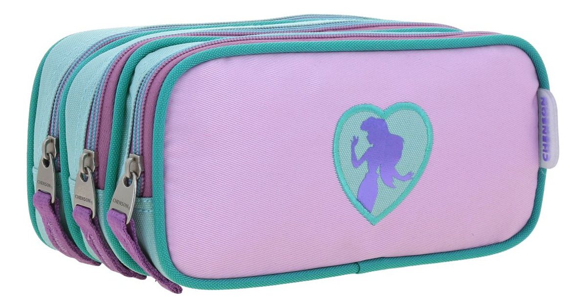 Lapicera Estuche Chenson Disney Princesa Ariel Luriel 2