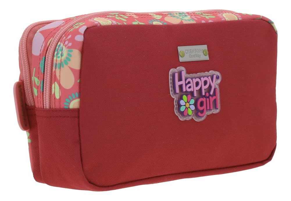 Lapicera Estuche Chenson Doble Happy Girl Floris Hg66142-p 2