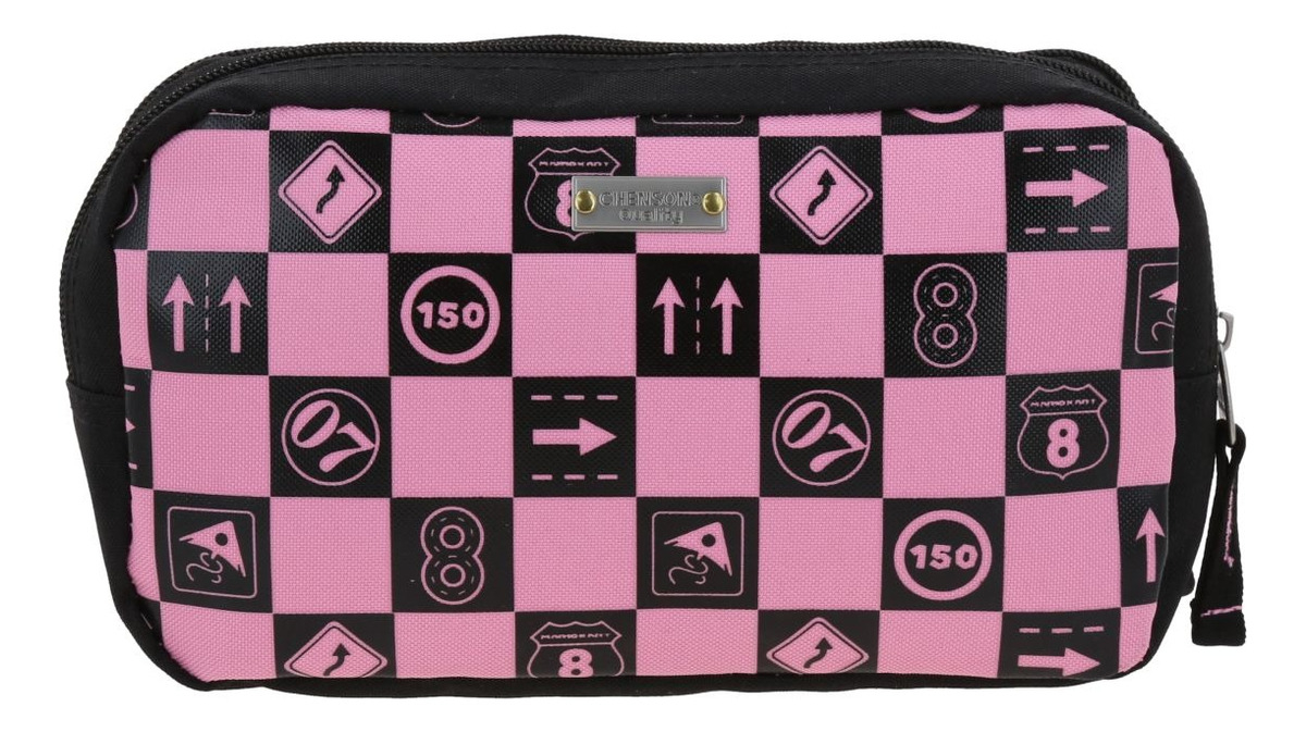 Lapicera Estuche Chenson Super Mario Kart Gogo Para Niña Color Negro Lisa 2